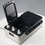 Hot Stone Heater & Massage Oil Heater Θερμαντήρας για ηφαιστειακές θεραπευτικές πέτρες Βασάλτη & Θερμαντήρας Ελαίων με Δοχεία
